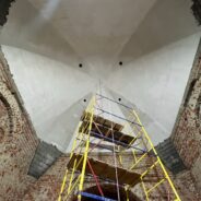 ПРЕОДОЛЁН СЕРЬЁЗНЫЙ РУБЕЖ В СТРОИТЕЛЬСТВЕ СПАССКОГО ХРАМА