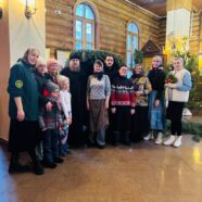 СЕМЬИ УЧАСТНИКОВ СВО УКРАСИЛИ ХРАМ ВО ИМЯ ИКОНЫ БОЖИЕЙ МАТЕРИ «ВСЕХ СКОРБЯЩИХ РАДОСТЬ» Г. САРАНСКА