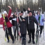 Православная молодёжь Юго-Западного благочиния г. Саранска покаталась на лыжах