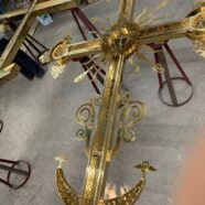 Изготовлен крест для строящегося Спасского храма-часовни в Саранске