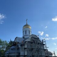 В СПАССКОМ ХРАМЕ ИДУТ КРОВЕЛЬНЫЕ РАБОТЫ