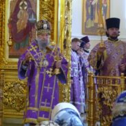 Высокопреосвященнейший Зиновий, митрополит Саранский и Мордовский, совершил Божественную литургию в храме святых равноапостольных Мефодия и Кирилла, учителей Словенских