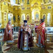 9 мая в храмах Юго-Западного благочиния г. Саранска были совершены благодарственные молебны в честь Дня Великой Победы и панихиды по погибшим воинам