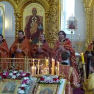 В храме святых равноапостольных Мефодия и Кирилла г. Саранска в честь престольного праздника состоялось торжественное богослужение