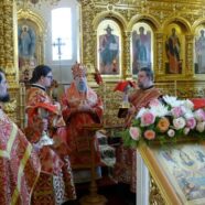 В ХРАМЕ СВЯТЫХ РАВНОАПОСТОЛЬНЫХ МЕФОДИЯ И КИРИЛЛА, УЧИТЕЛЕЙ СЛОВЕНСКИХ, Г. САРАНСКА СОСТОИТСЯ АРХИЕРЕЙСКОЕ БОГОСЛУЖЕНИЕ