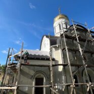 РЫБИЙ УЗОР УКРАСИТ КРЫШУ СПАССКОГО ХРАМА В САРАНСКЕ