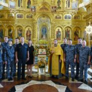 «ПУСТЬ СВЯТОЙ КНЯЗЬ ВЛАДИМИР ОБЕРЕГАЕТ ВСЕХ, КТО ПЛЕЧОМ К ПЛЕЧУ СТОИТ НА СТРАЖЕ НАШЕГО ОТЕЧЕСТВА И ПОРЯДКА»